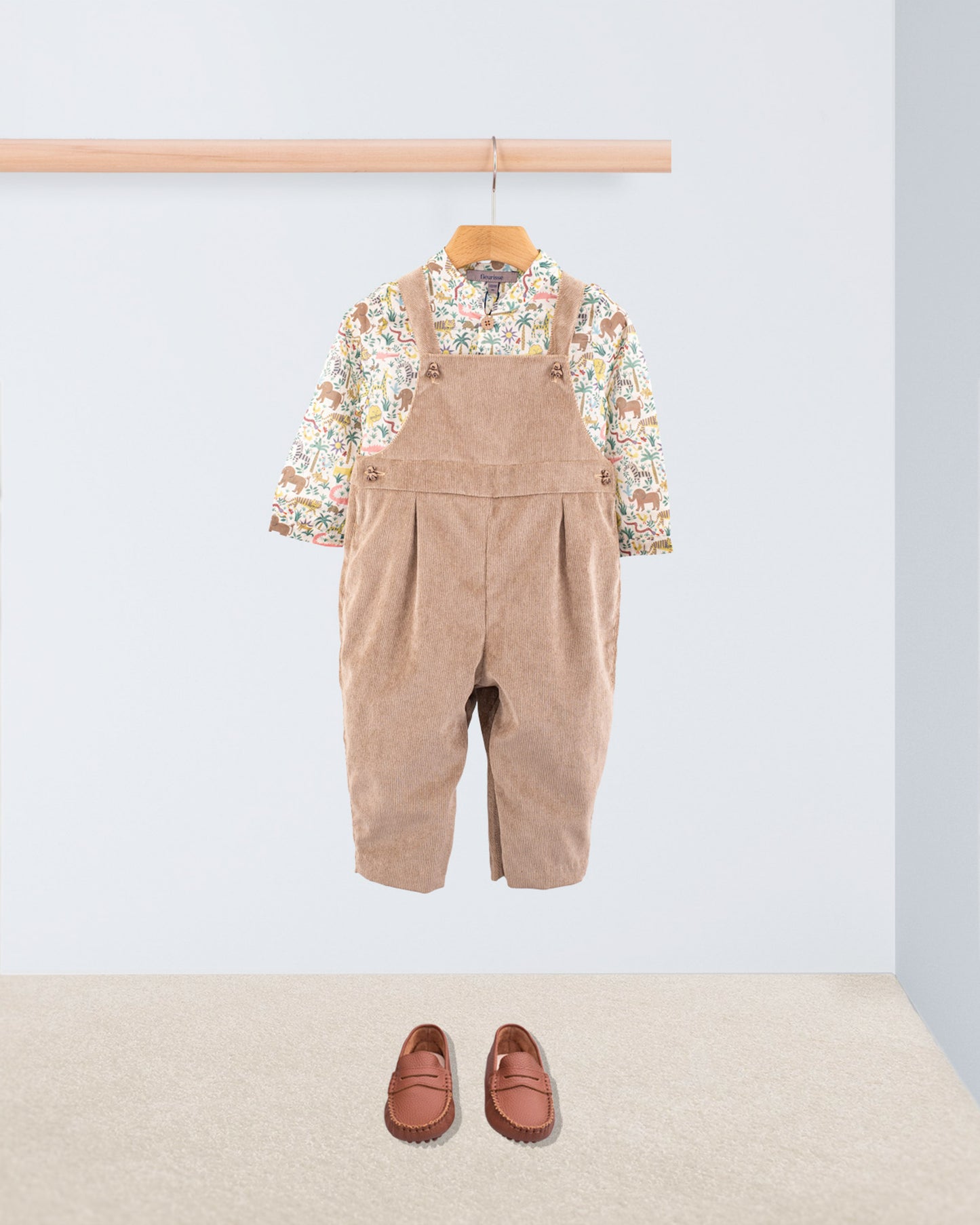 Marlon Liberty Louie's Jungle Beige Tunic - Shirt