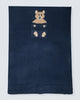 Corbier Navy Bear Cashmere Overall Outfit