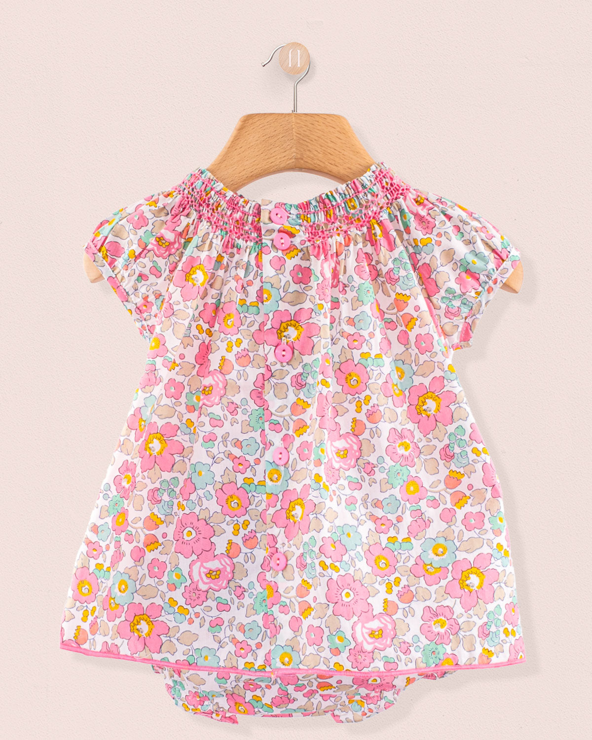 Etoile Liberty Betsy Rose 2 Piece Set - Baby Dress