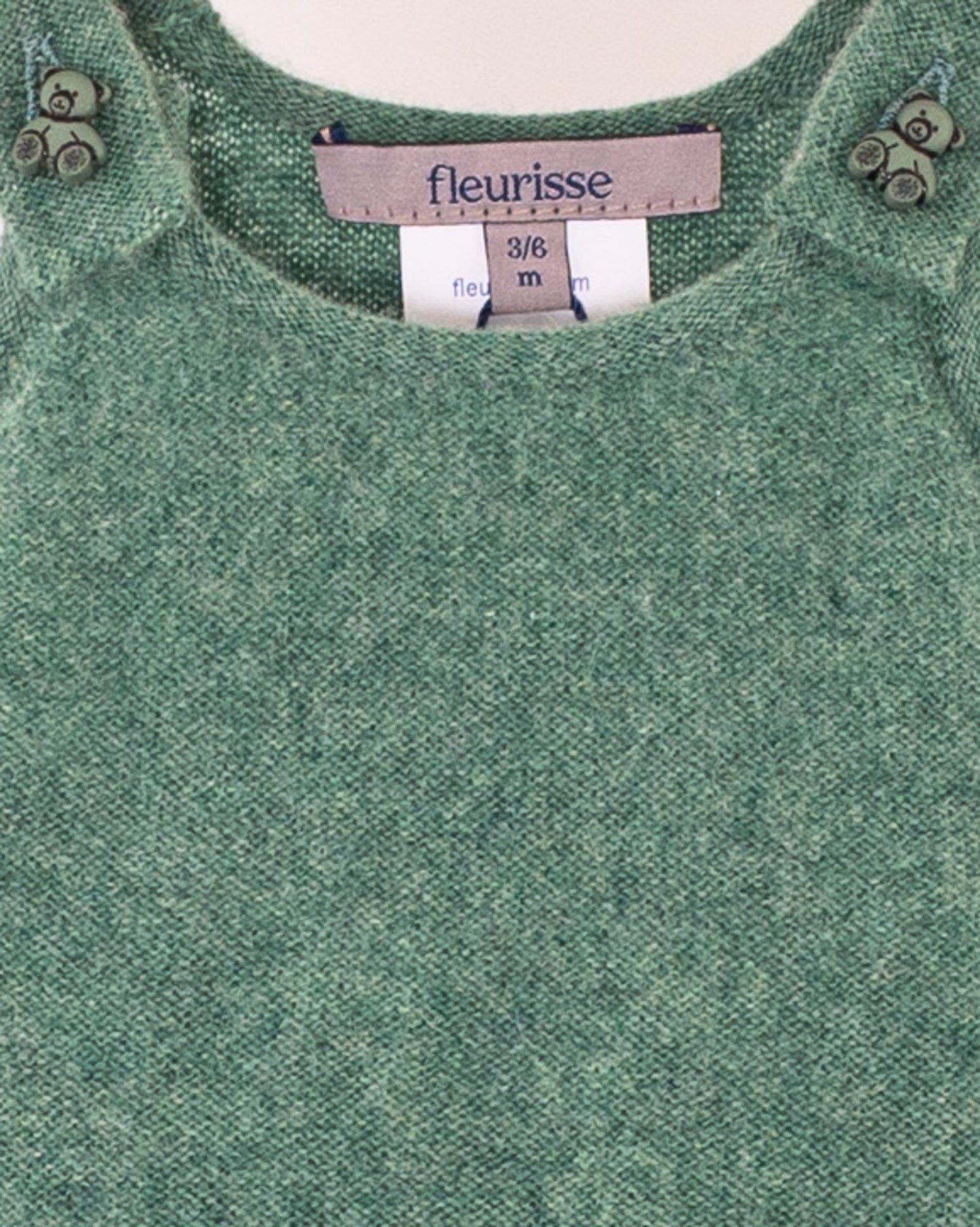 Corbier Hunter Green Cashmere Overall - Romper