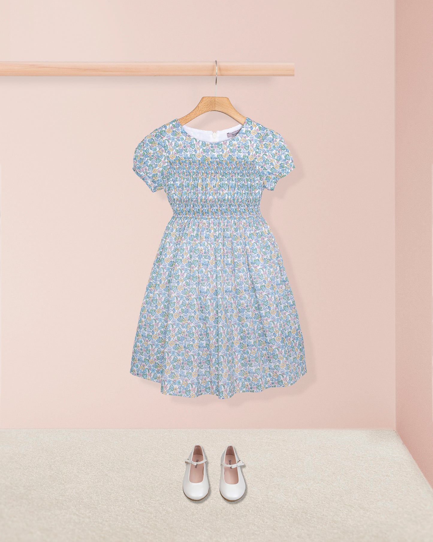 Demoiselle Liberty Carmella Daisy Blue Dress - Dress
