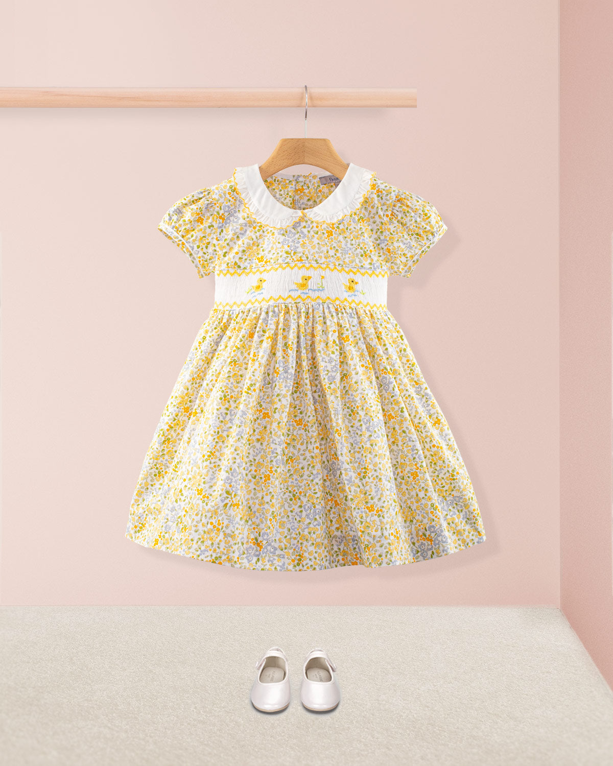 Ducklings Florencia Sunrise Smock - Smocked Dress
