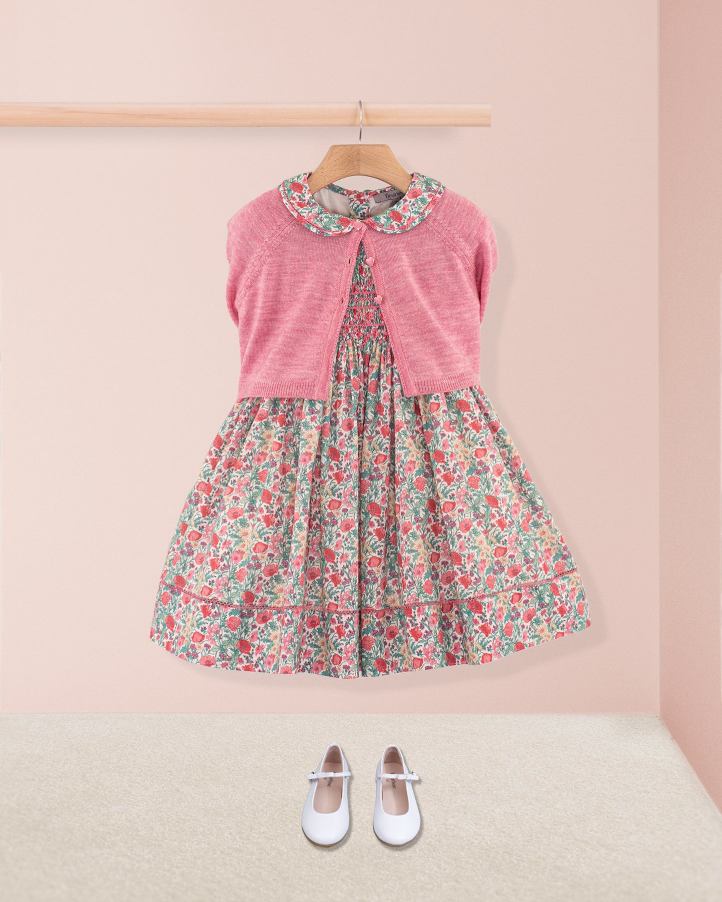 Emma Liberty Florence Garden - Smocked Dress