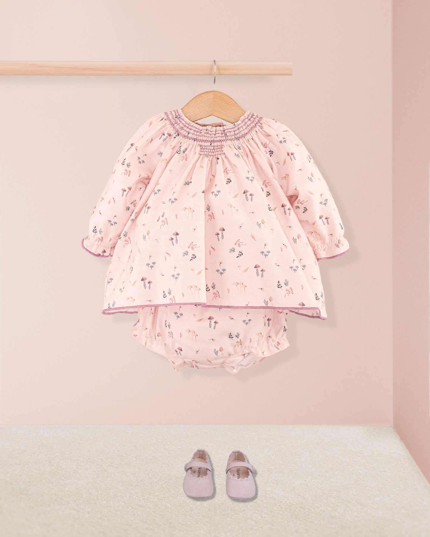 Etoile Belina Ivana Pink 2-Piece Set - Baby Dress