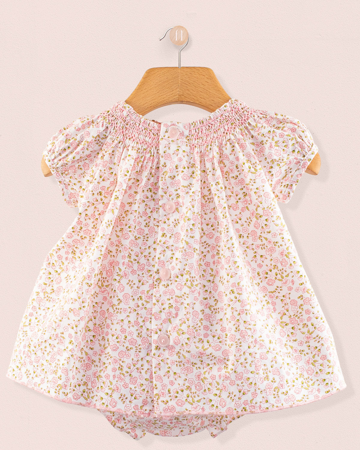 Etoile Pink Daisy 2 Piece Set - Baby Dress