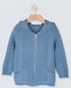 Lovey Denim Blue Hearts Cashmere Dress