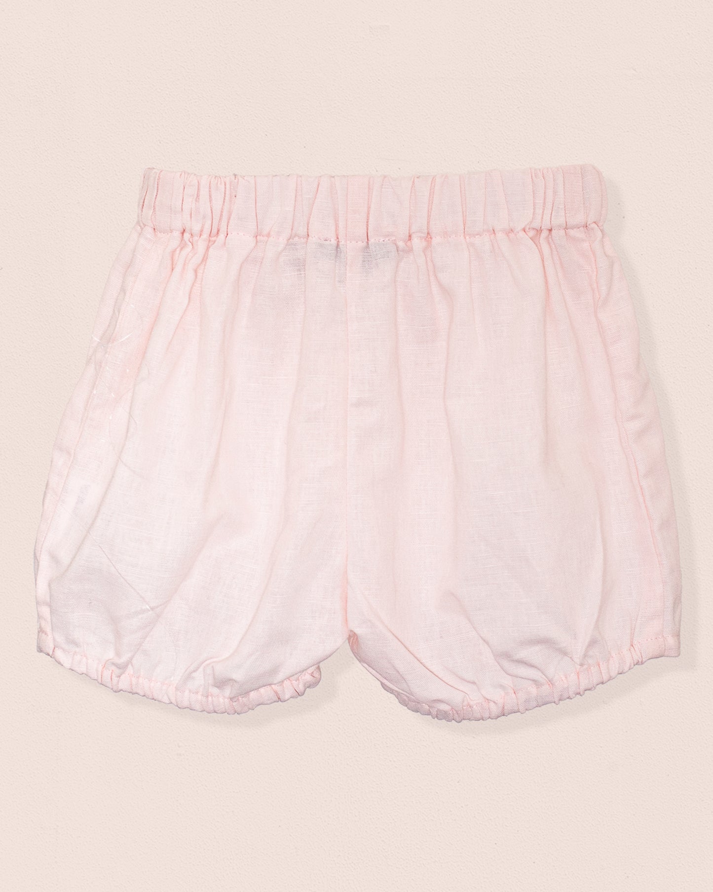 Iris Italian Baby Pink Linen Shorts - Pant