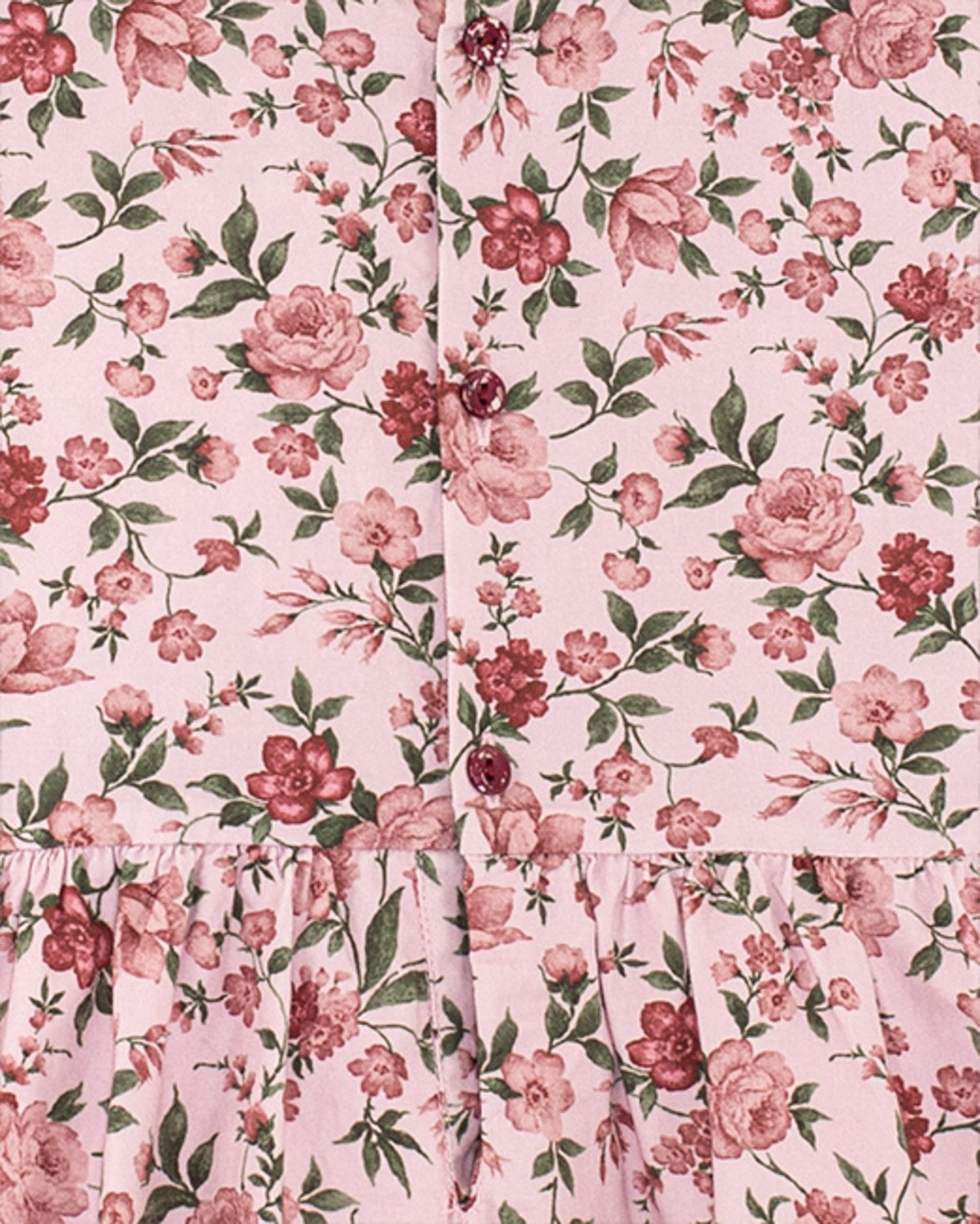 Julie Jumper Rose Garden Twill Smock - Smocked Dress