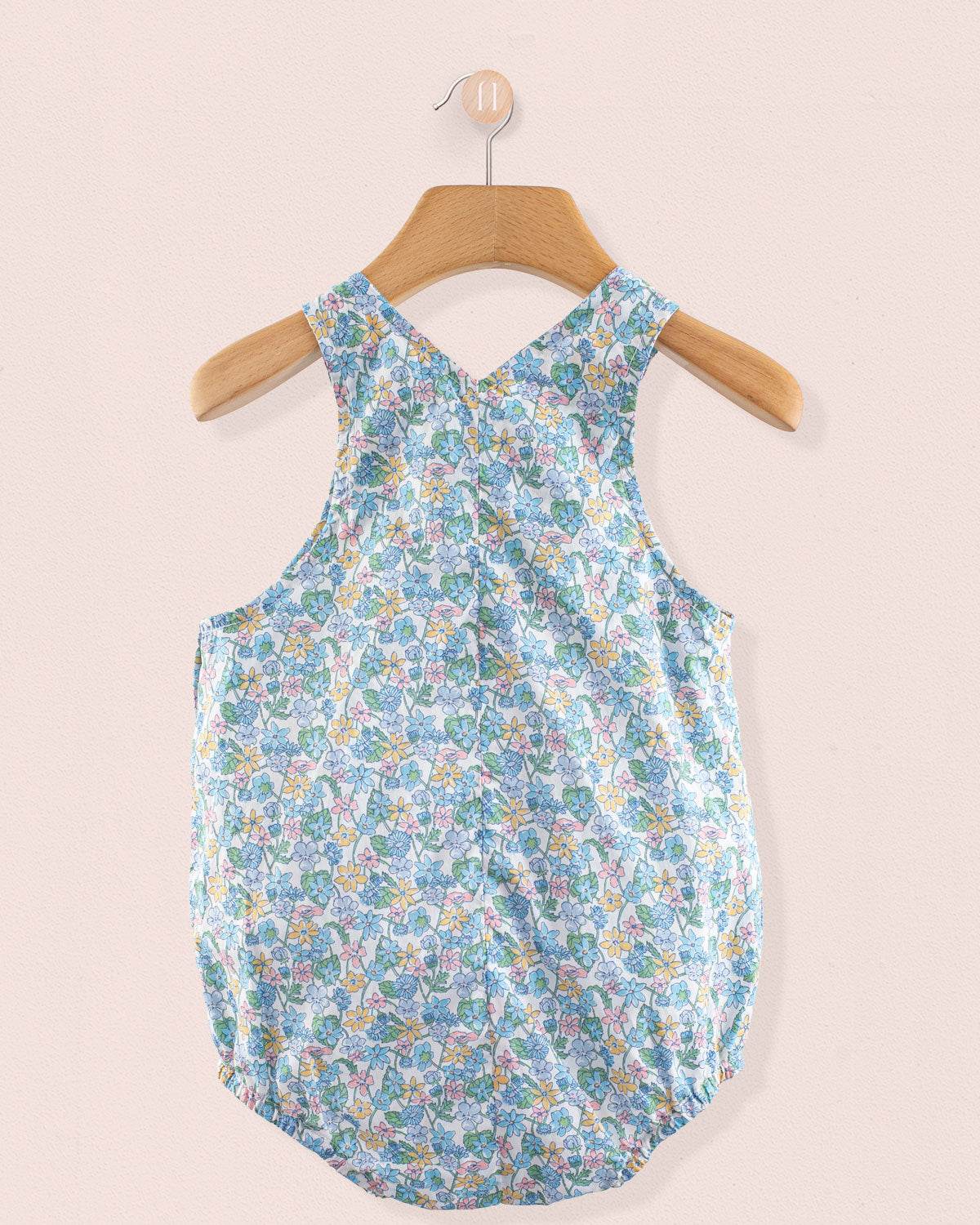 Palm Beach Liberty Carmella Daisy Blue Bubble - Romper