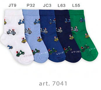 Story Loris Short Sock Moped Slate