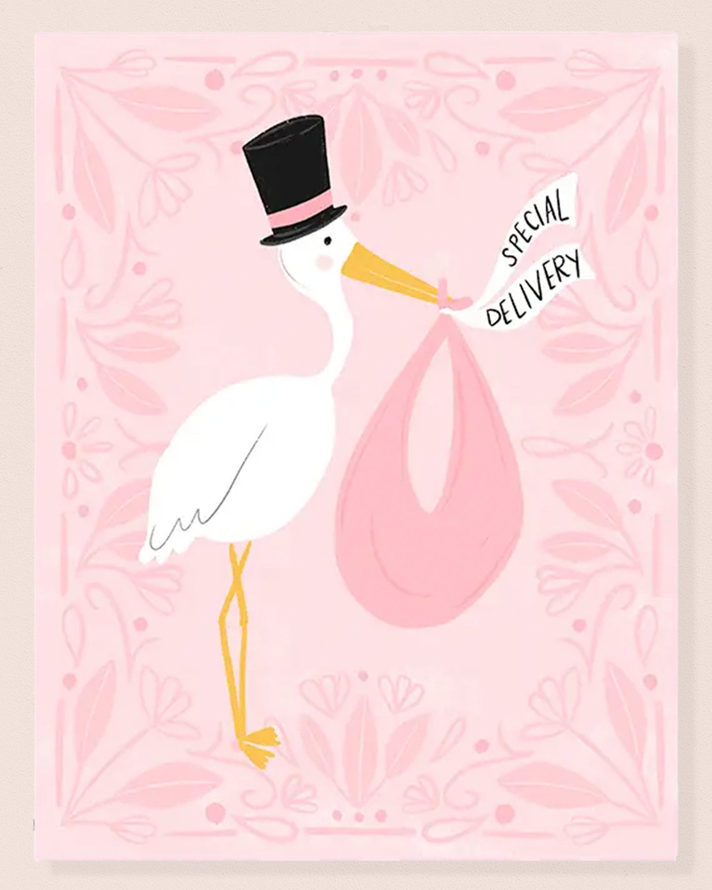 Special Delivery Pink Card - Card