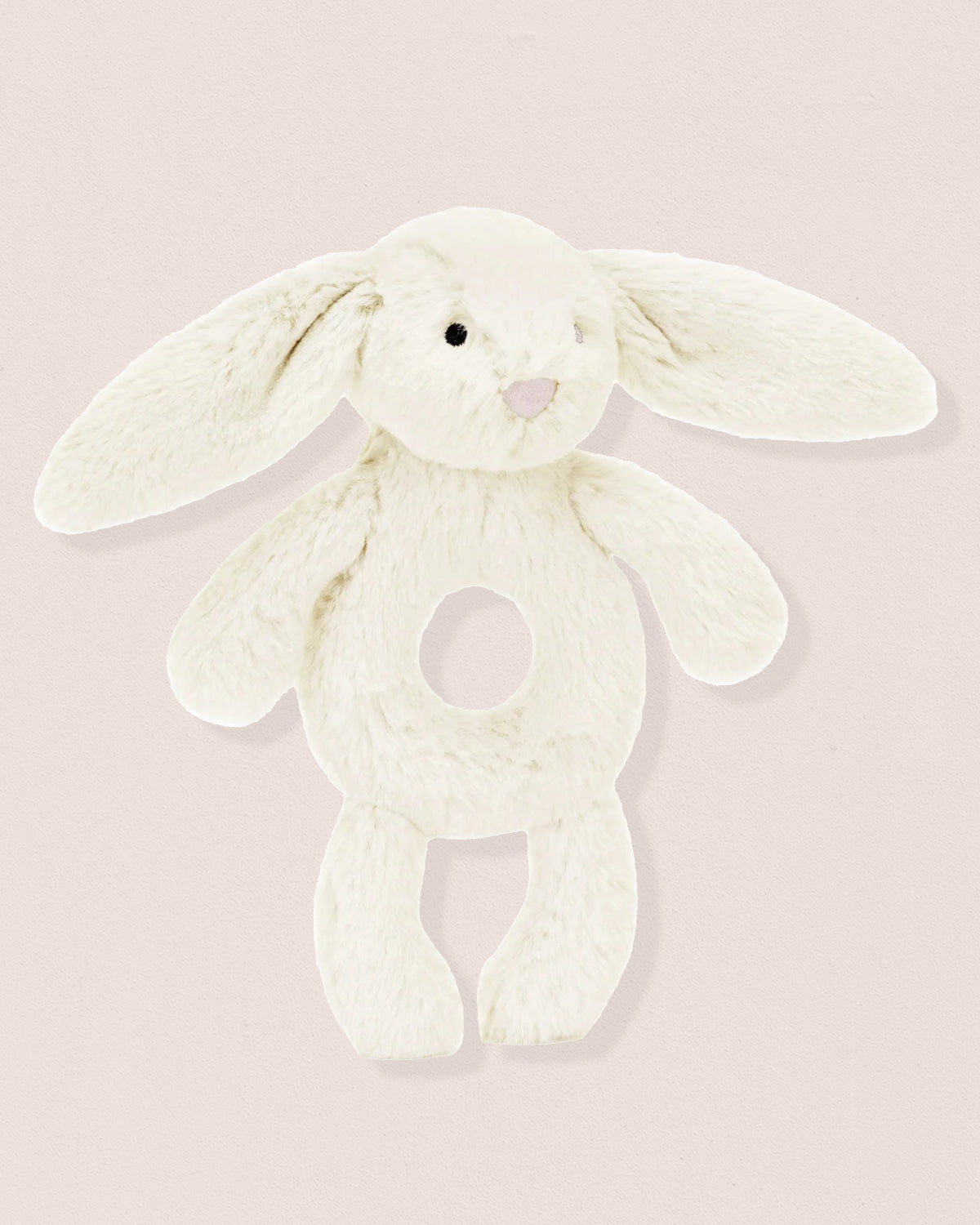 Jellycat Bunny Round White Rattle Toy - Toy