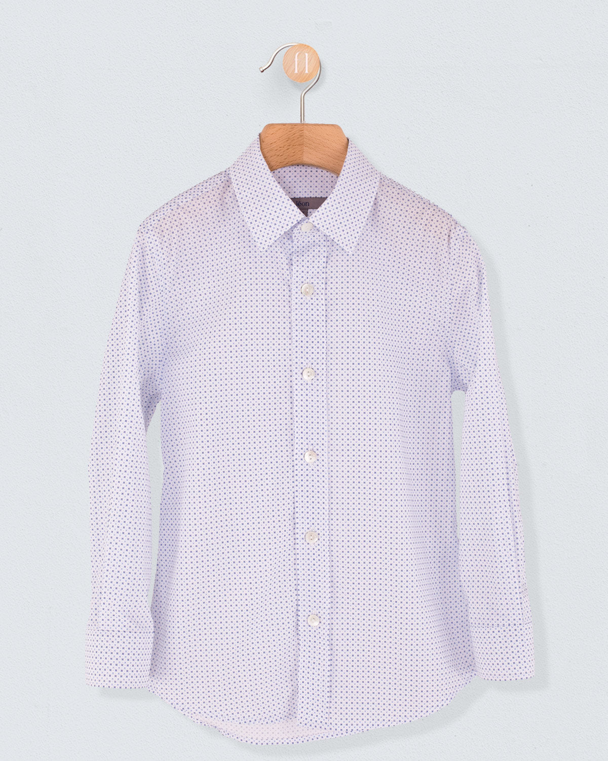 Bernard Dressy Mini Diamond Print Shirt - Shirt