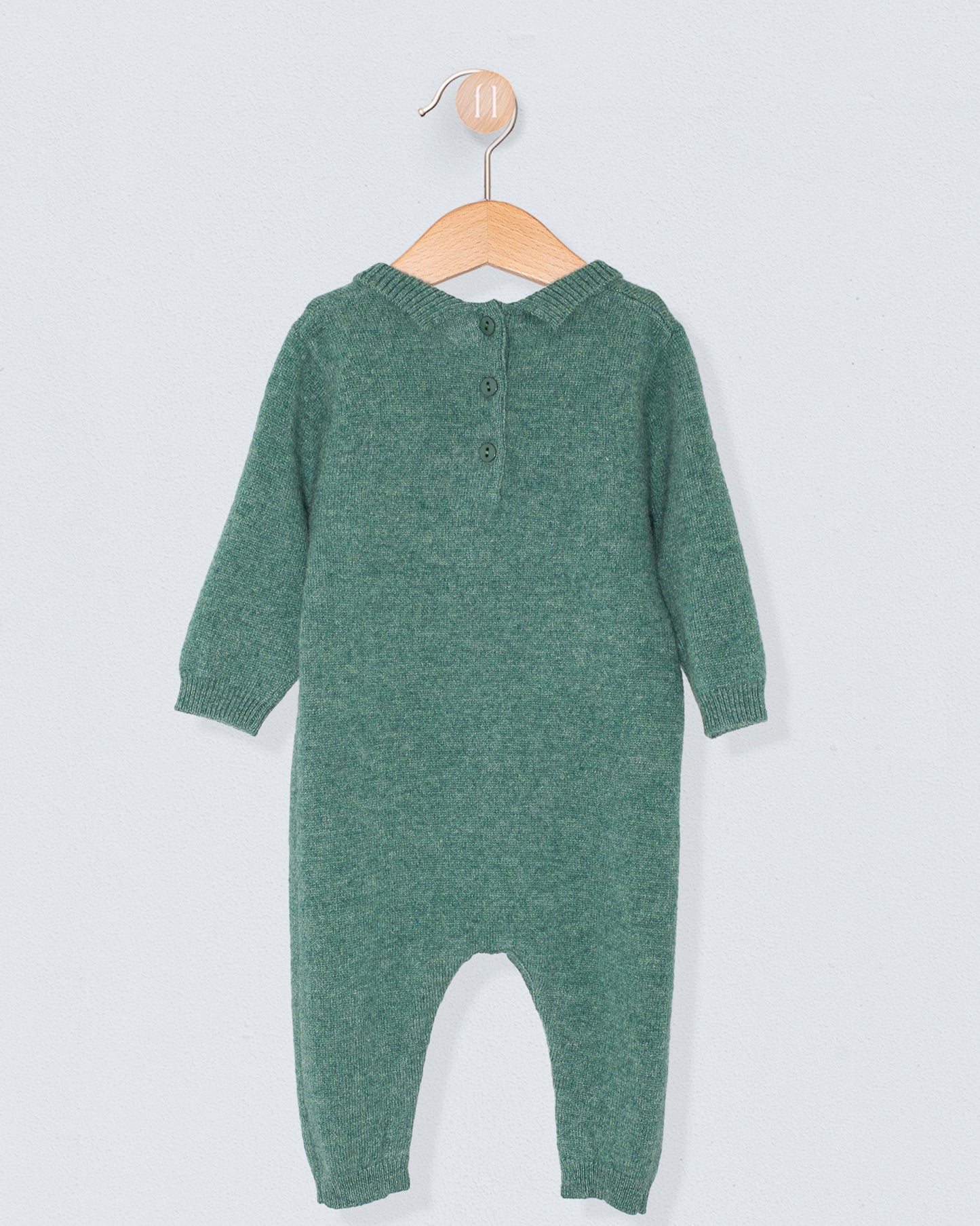 Laurent Hunter Cashmere Dachshund Romper - Romper