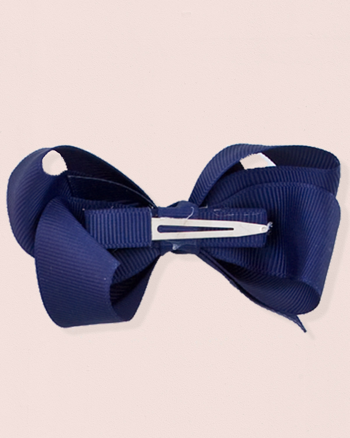 Hairbow 8cm Navy Gros Grain - Hairbow