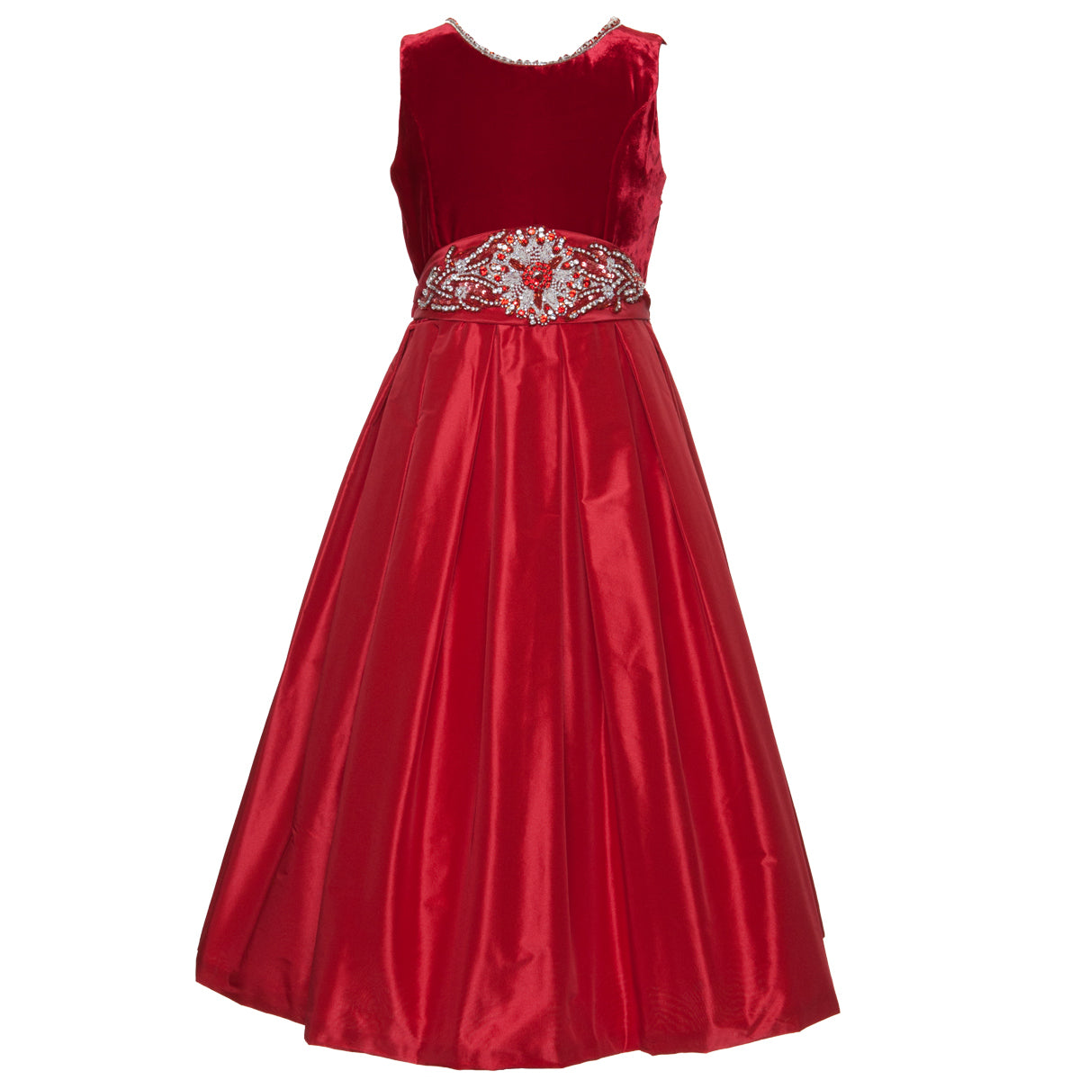 Raquelle Red Gown Dress - Dress