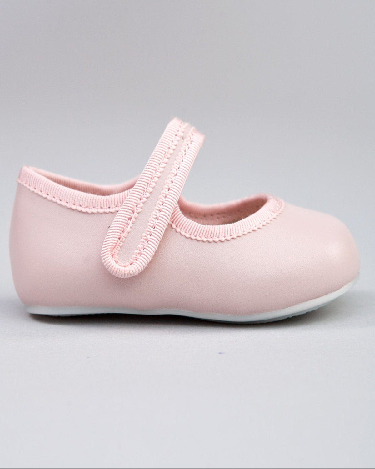 Isabelle Pink Leather Baby Mary-Jane - Shoe