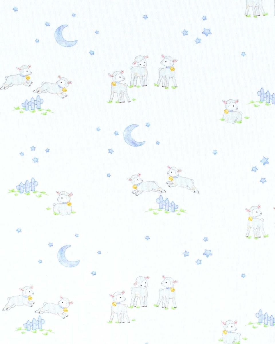 Pima Blue Lambs Towel