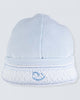 Pima Hand Smocked Velour Blue Collection