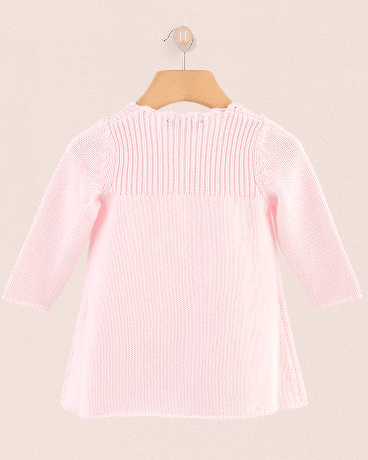 Charlotte Pink Baby Coat - Cardigan