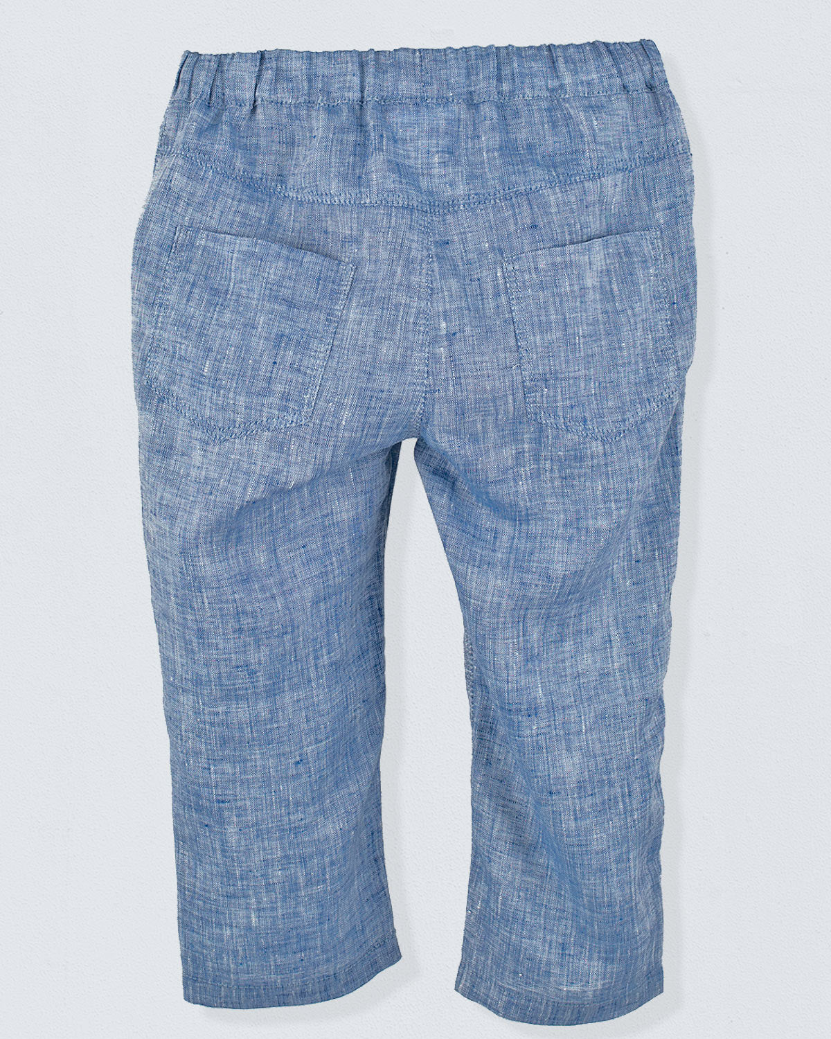 Bali Jean Mélange Linen Pull-On Pants - Pant