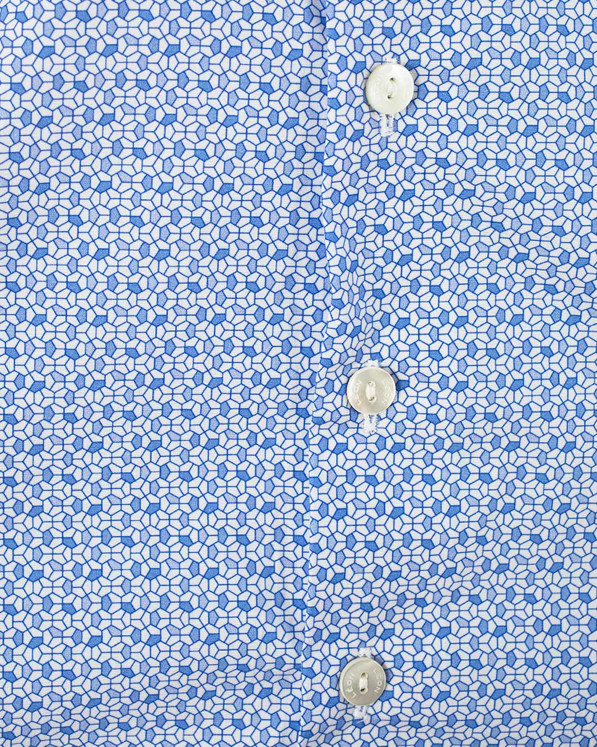 Bernard Mosaic Blue Shirt - Shirt