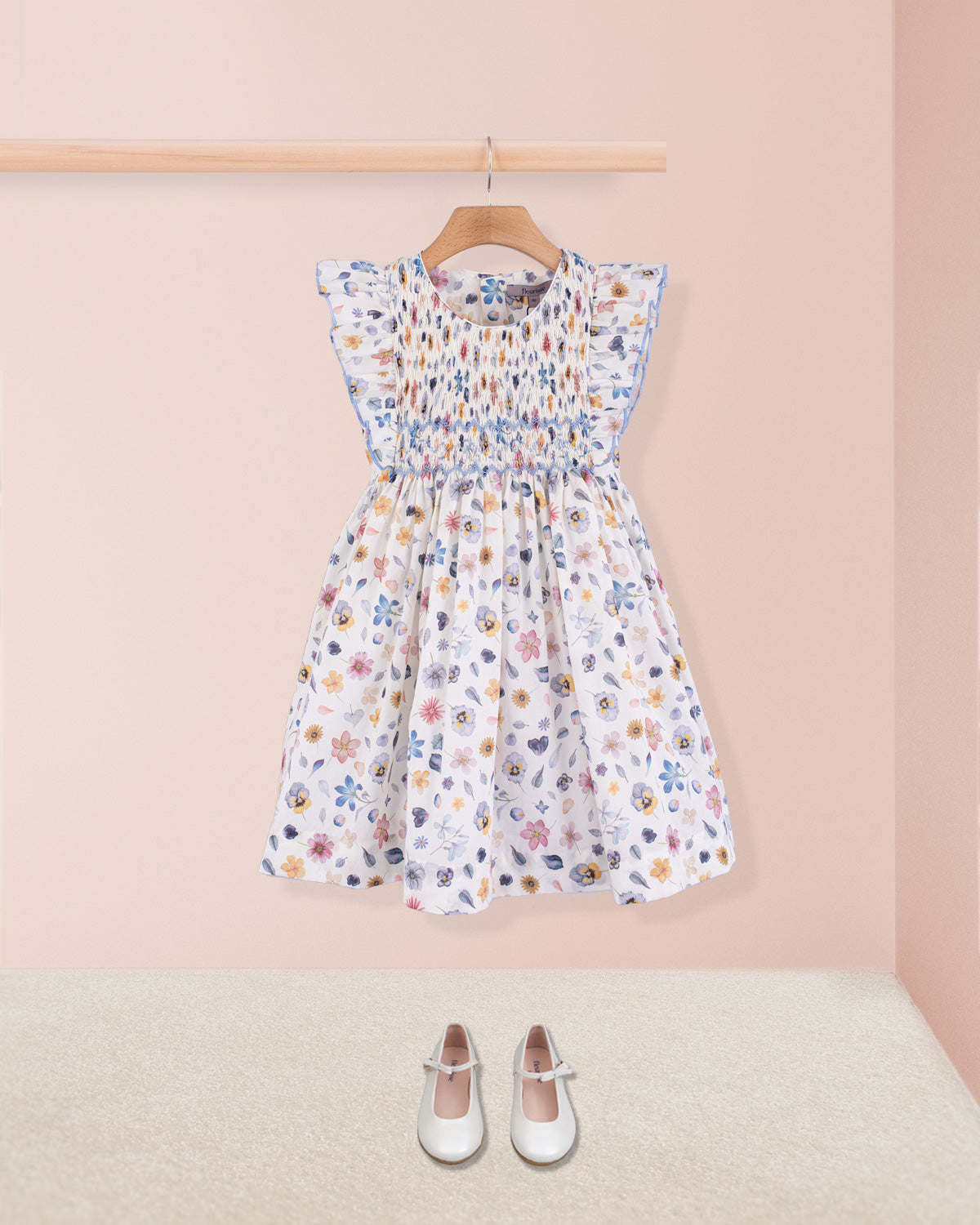 Berenice Liberty Elegant Phylis Smock - Smocked Dress