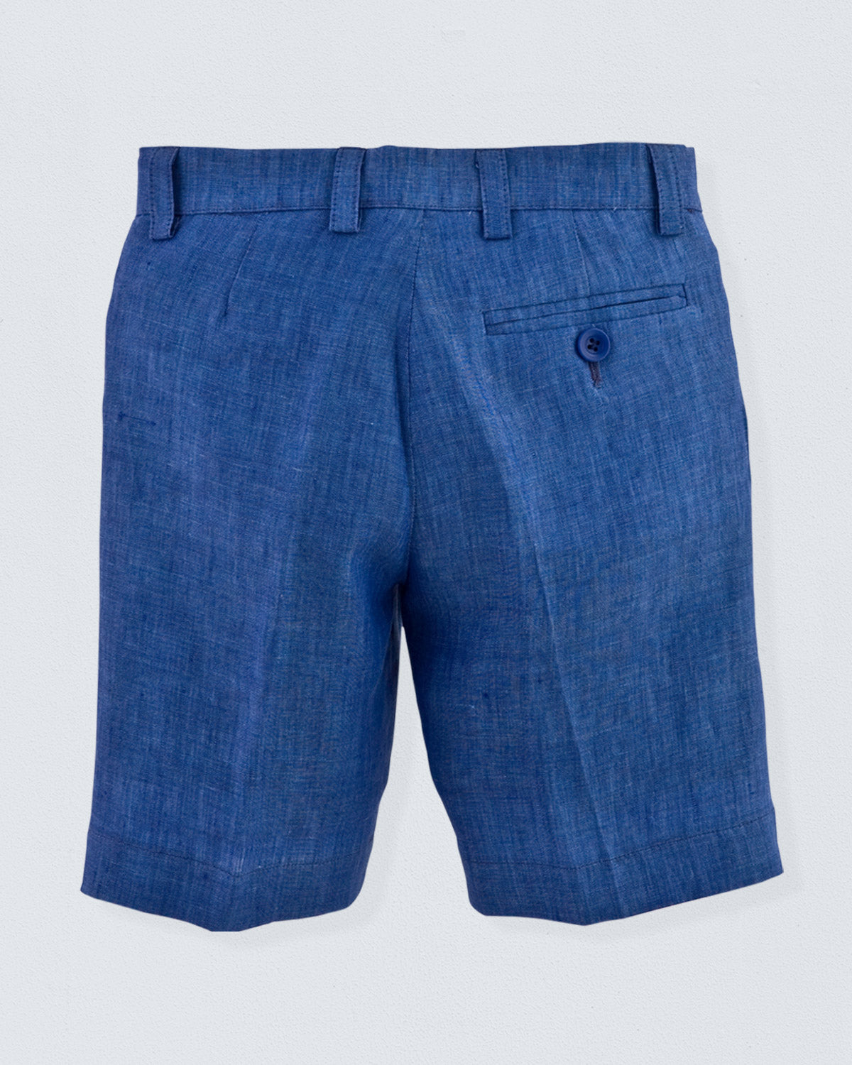 Blade Hudson Blue Linen Shorts - Pant