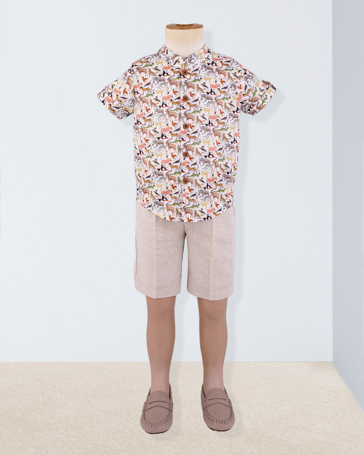 Brando Liberty Colorful Animals Tunic - Shirt