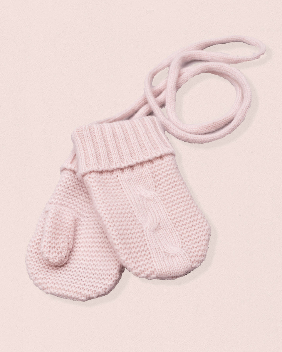 Cashmere Pink Baby Mitten