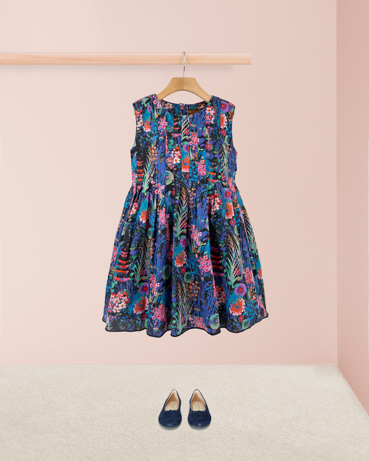 Verona Liberty Tresco Black - Dress