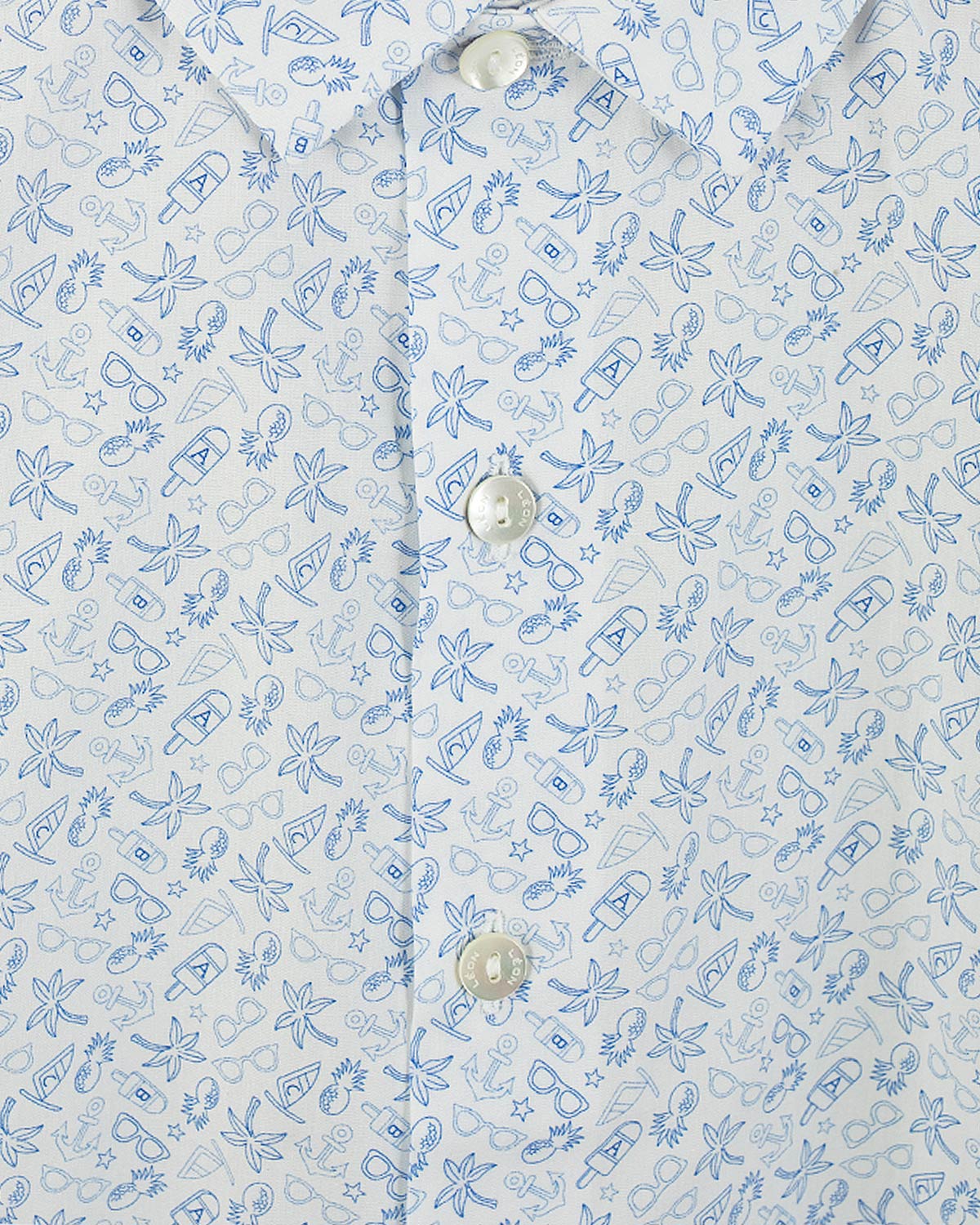 Henry Paradise Blue Shirt - Shirt