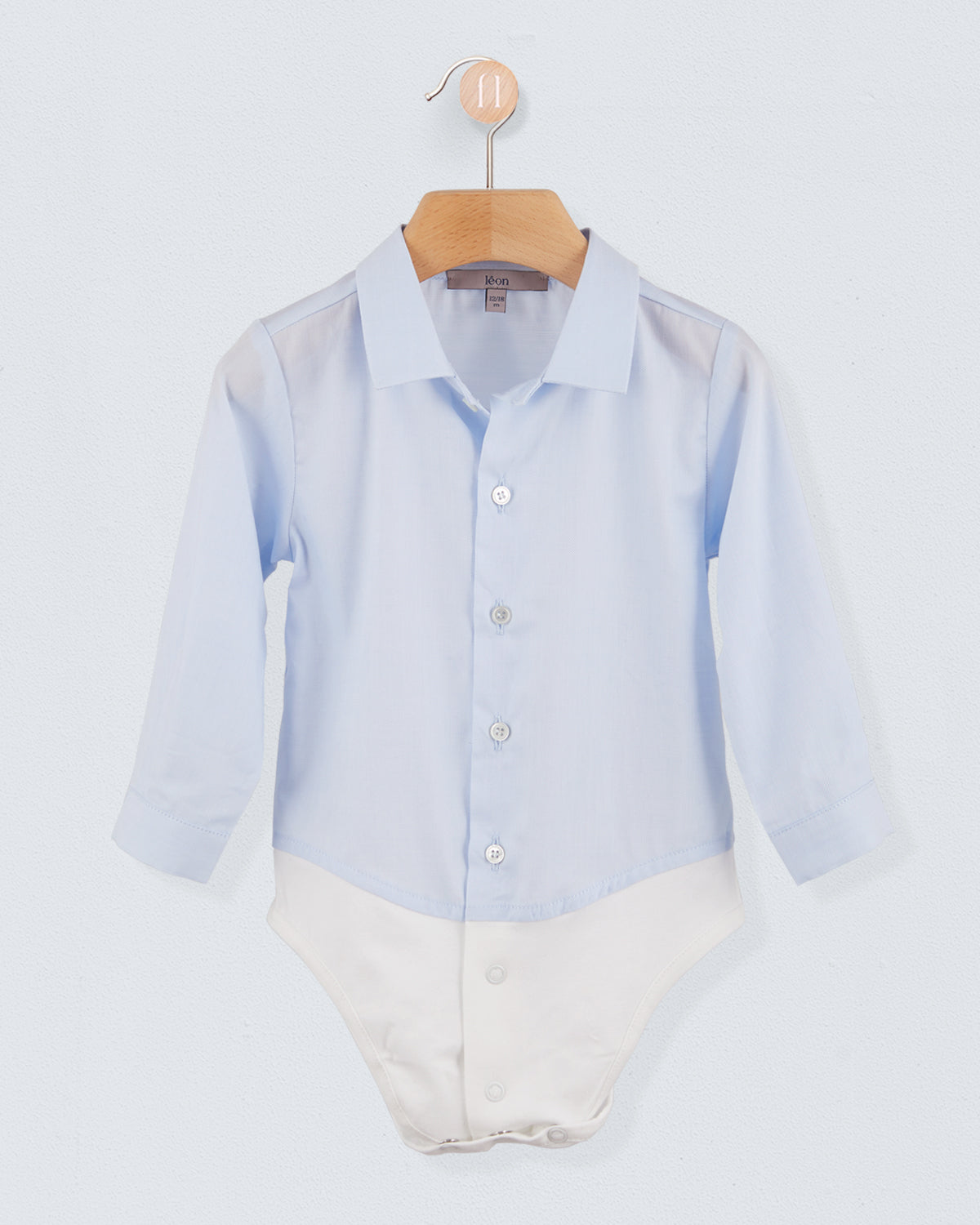 newborn dress shirt onesie Tenth & Pine Hello I'm New Here Organic Cotton Onesie, 0