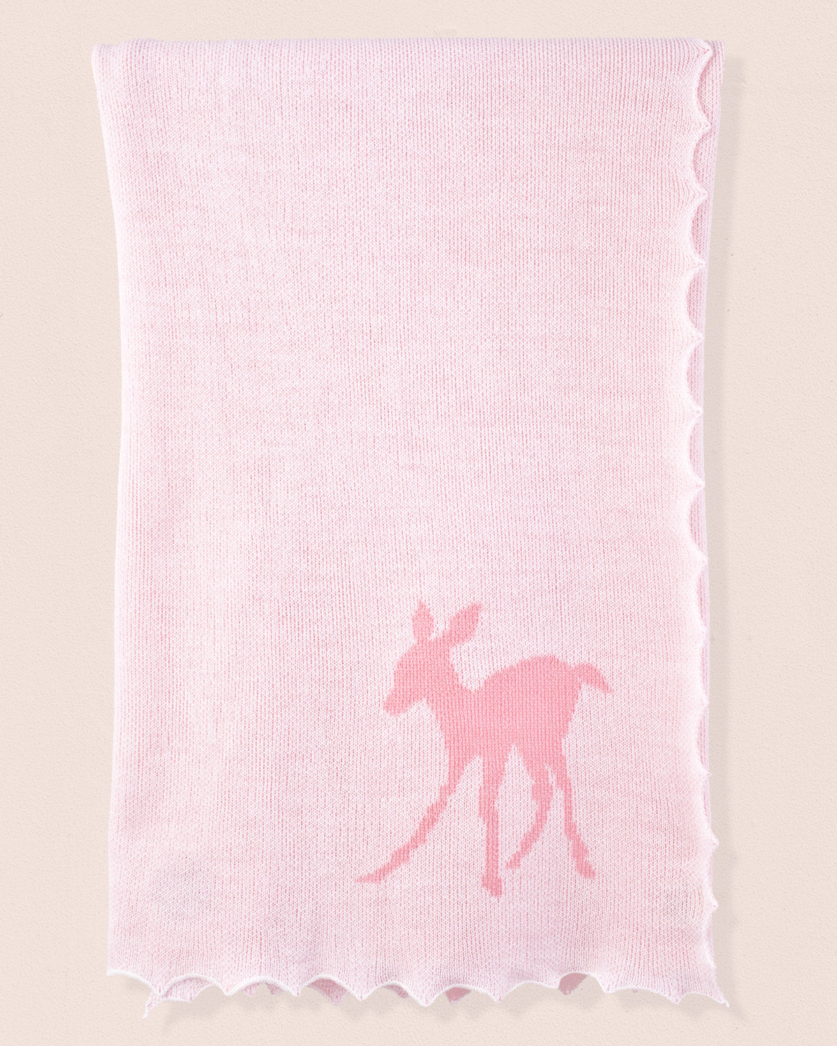 Deer Pink Lightweight Luxury Knit - Blanket