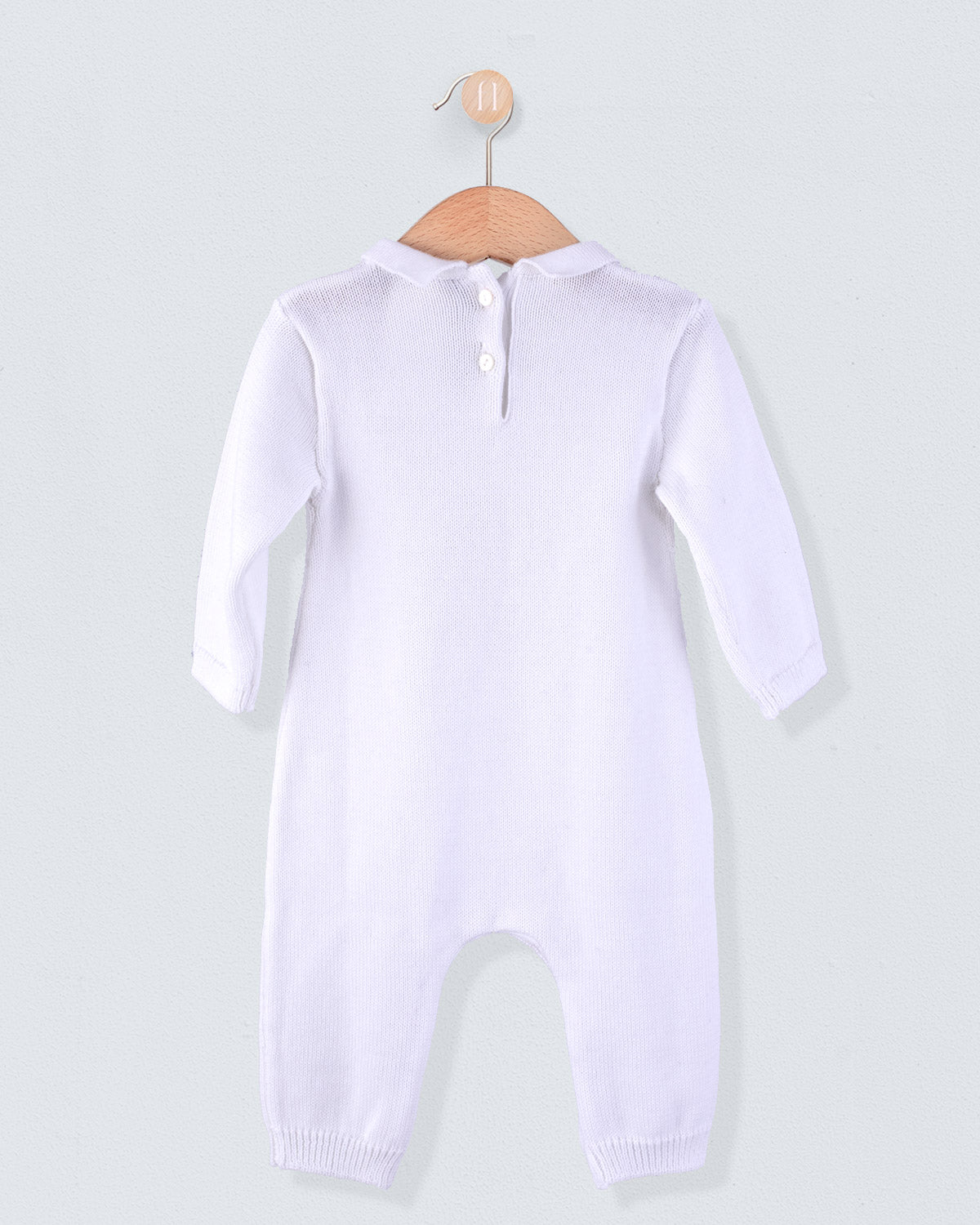 Take-Me-Home Knit White - romper