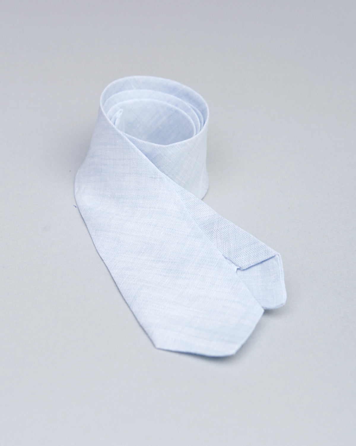 Tie Light Blue Linen - Tie