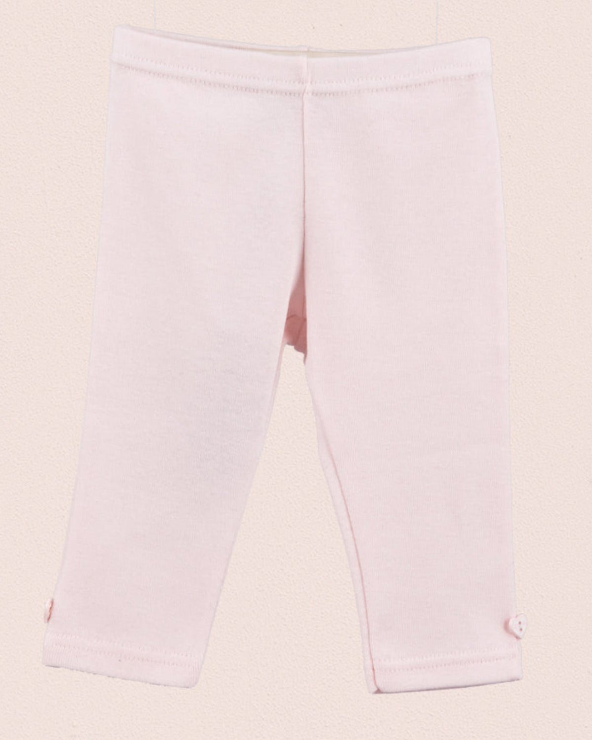 Italian Brushed Cotton Baby Pink Legging - Jersey