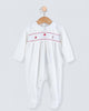 Pima Hand Smocked Christmas Velour Bundle