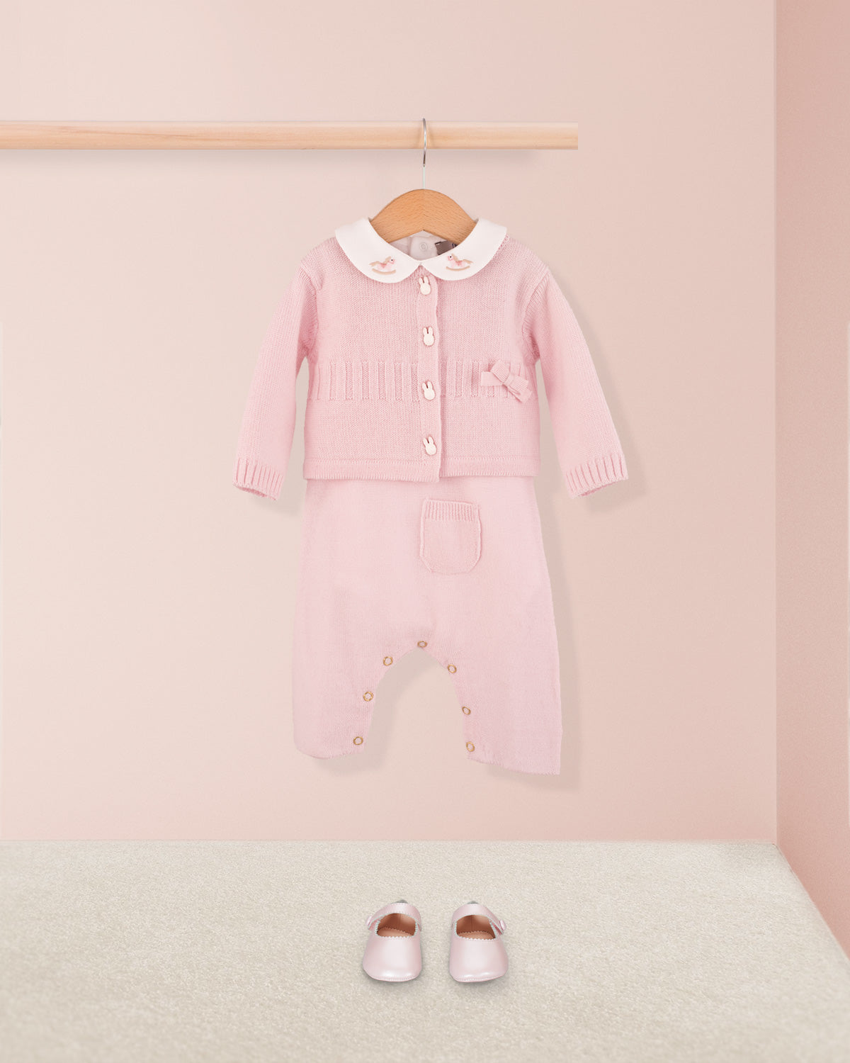 Pink Wool Knit