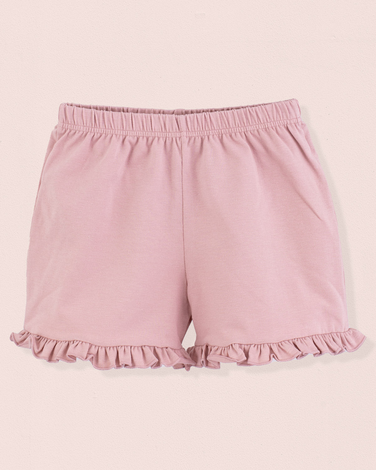 Italian Summer Shorts Rose Cotton - Jersey