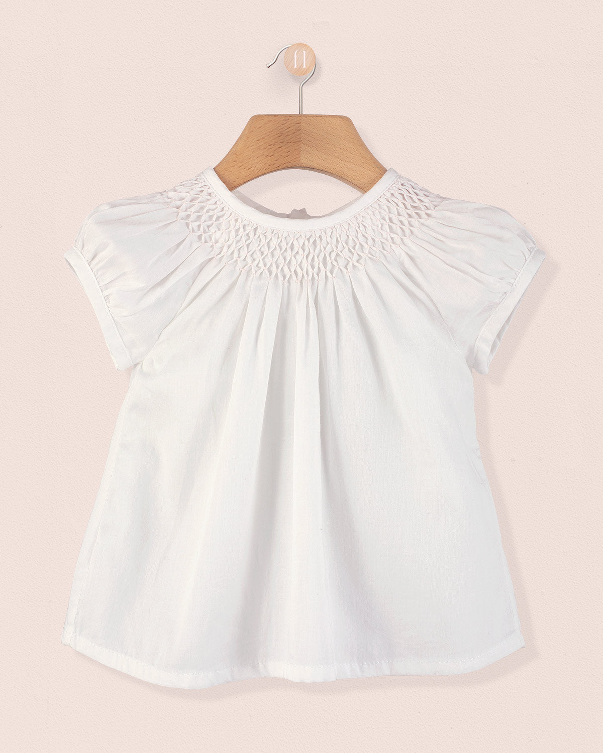 Jacqueline White Voile Tunic - Tunic
