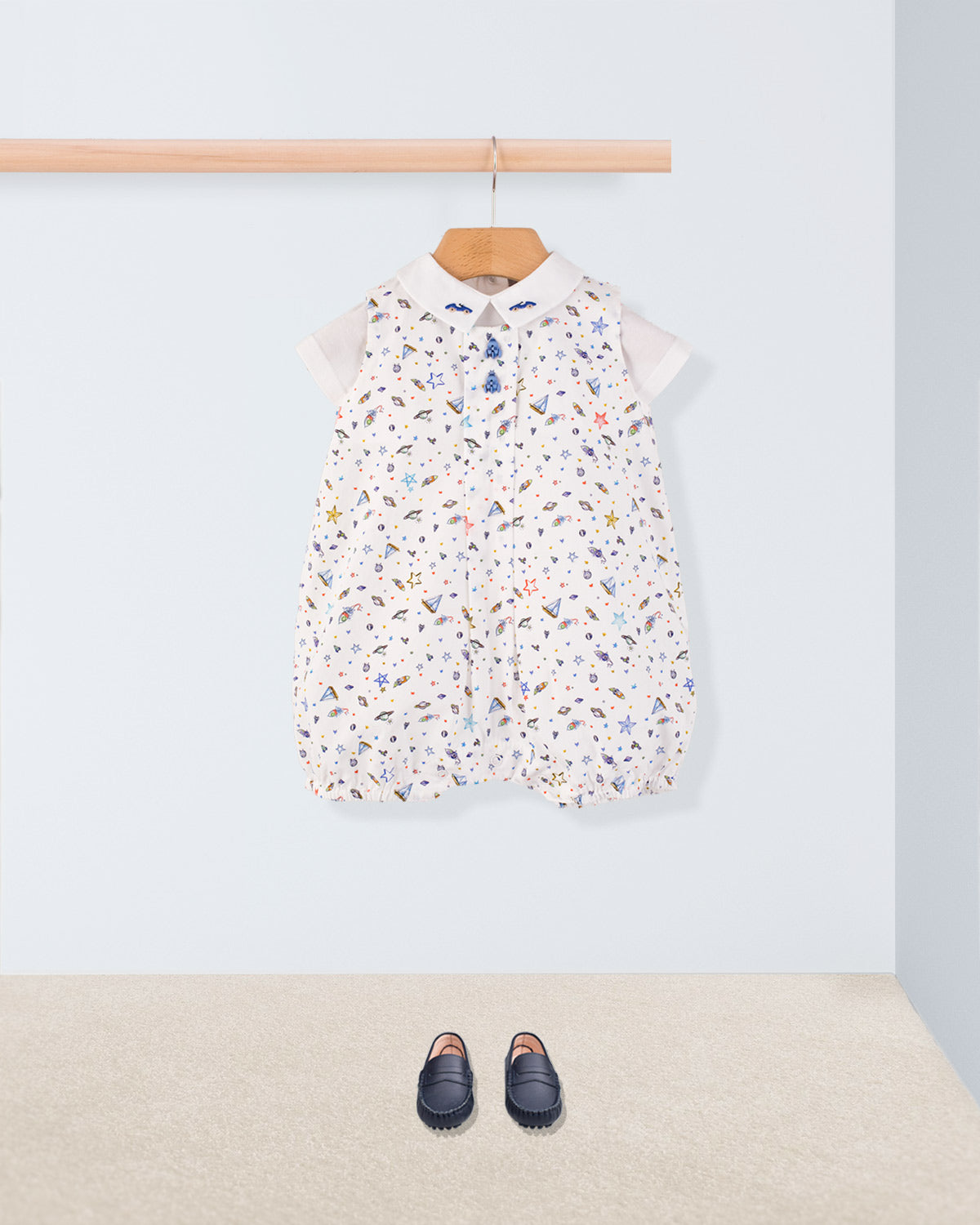 William Space Travel Romper - Romper