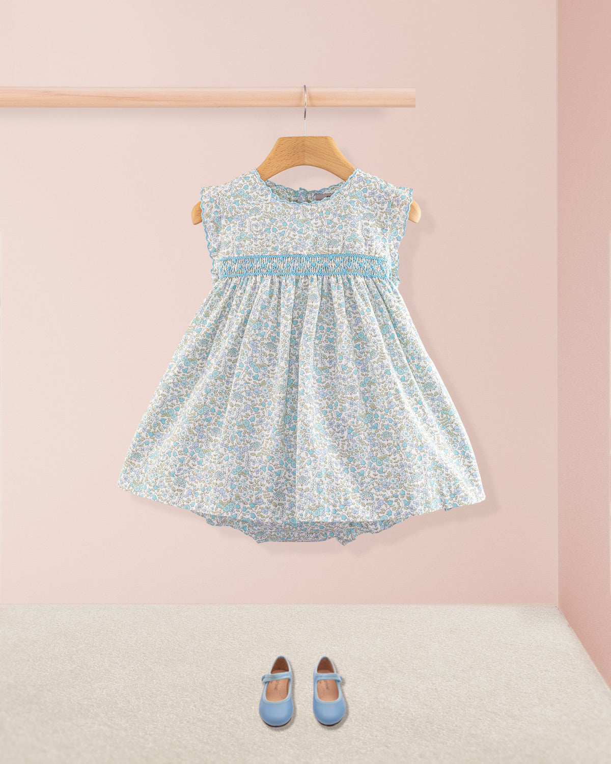Baby Amelie Garden Blue Set