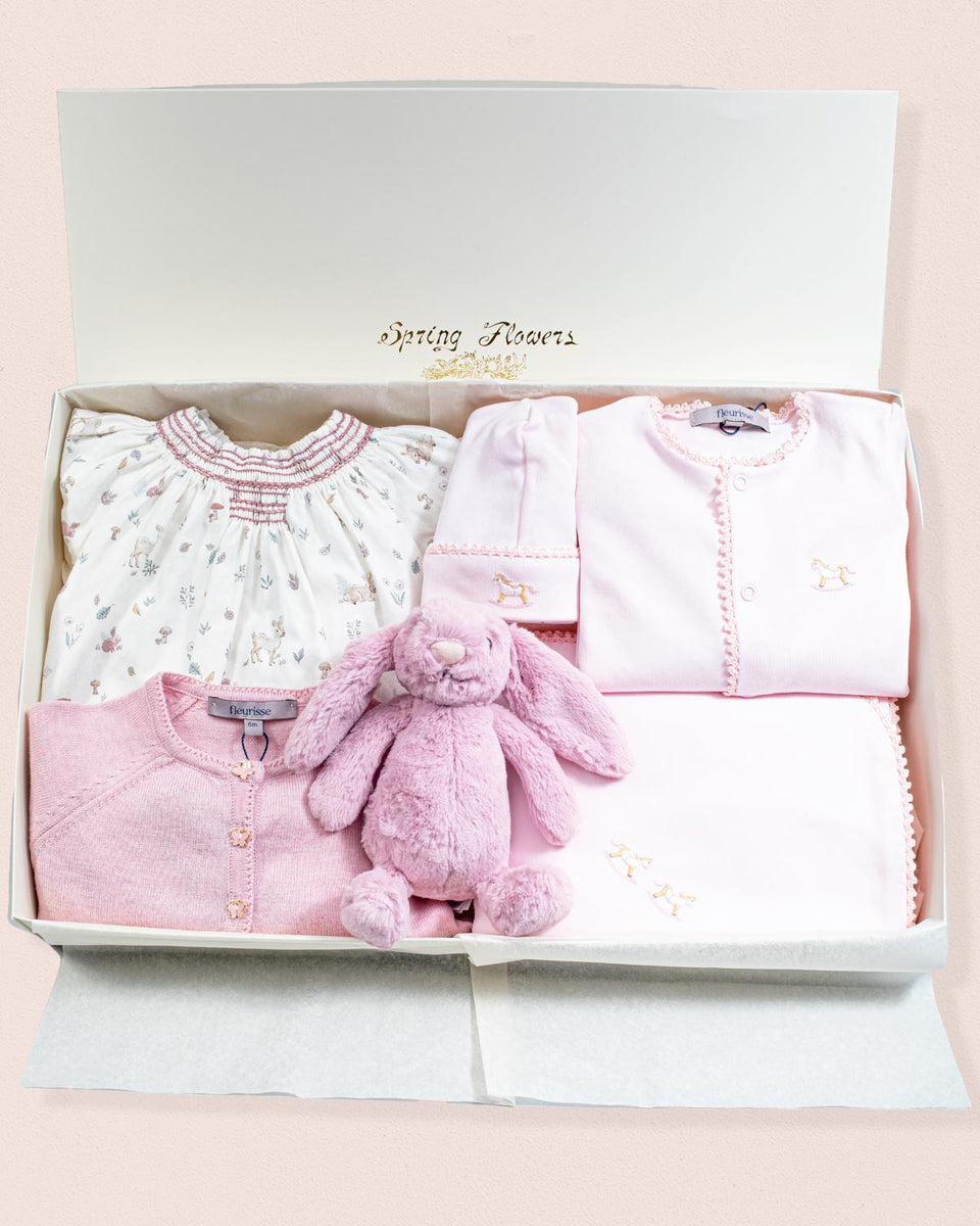 Embroidered Pink Fawn Collection