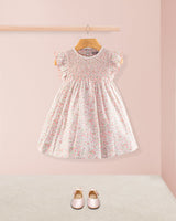 Beatrice Garden Pink Smock