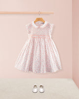 Sicily French Pink Floral Smock
