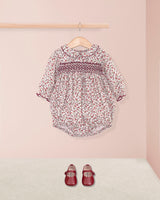 Beatrice Small Burgundy Floral Bubble