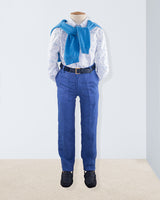 Bernard Organic Liberty Watercolor Blue Shirt