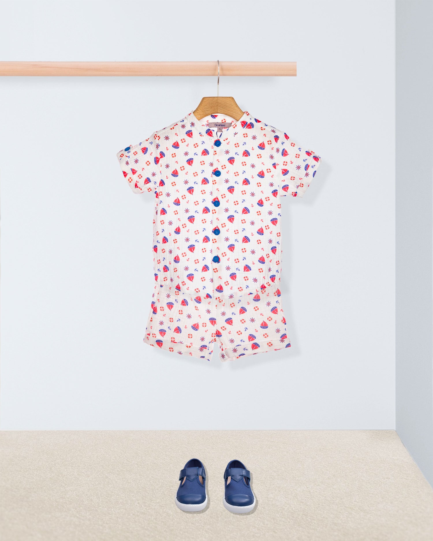 Brando French Muslin Boats Outfit