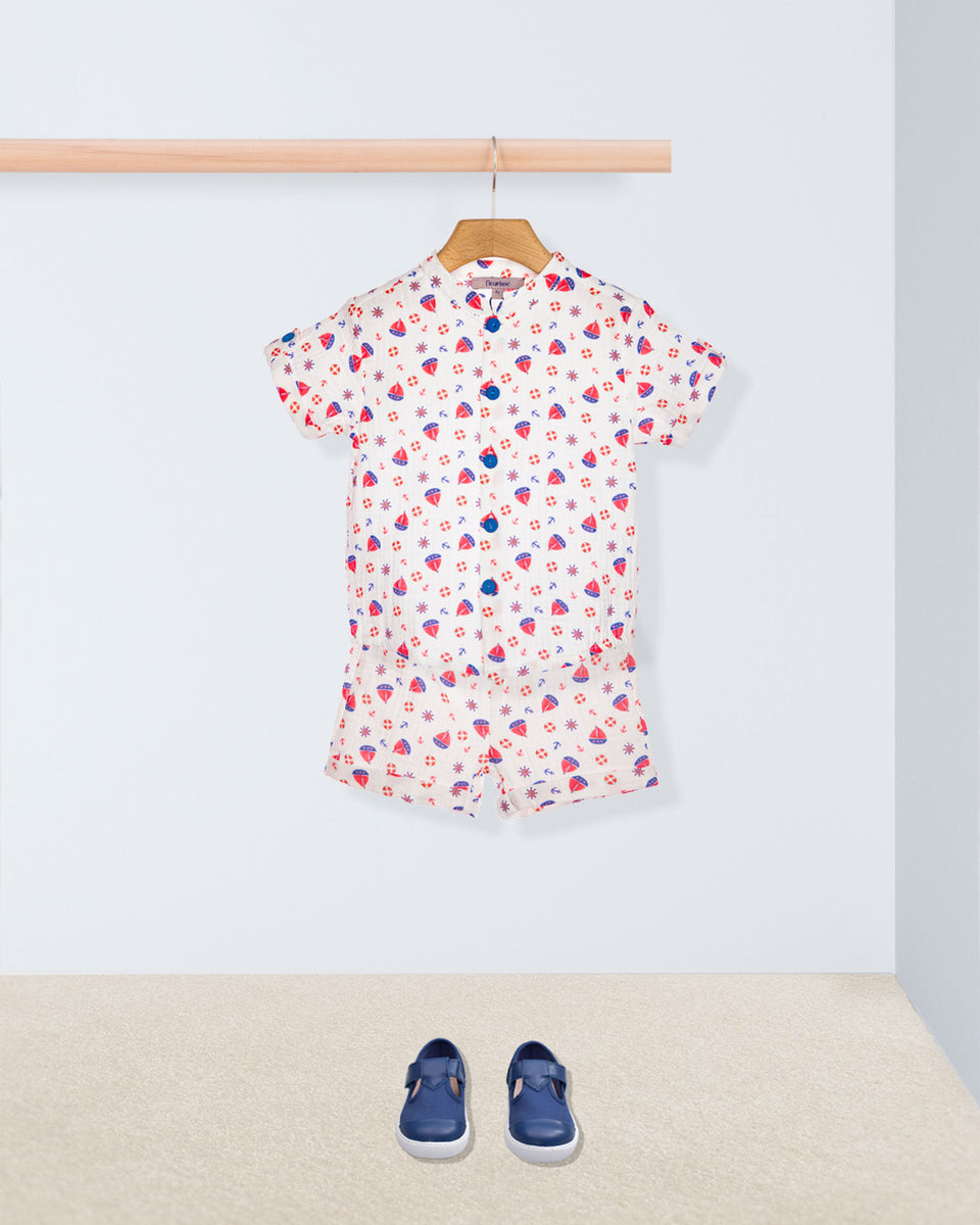 Brando French Muslin Boats Outfit